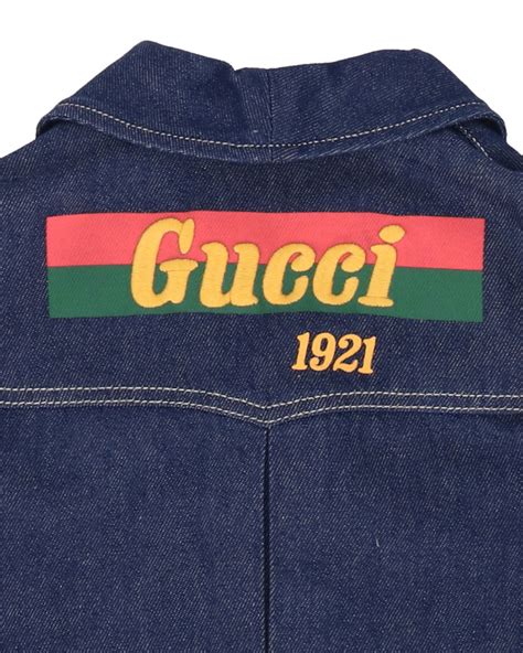 gucci giubbino jeans|gucci jeans net a porter.